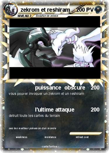 Pokemon zekrom et reshiram