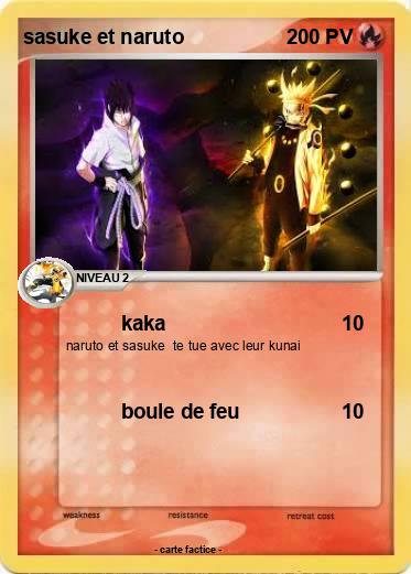 Pokemon sasuke et naruto