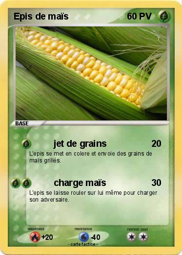 Pokemon Epis de maïs