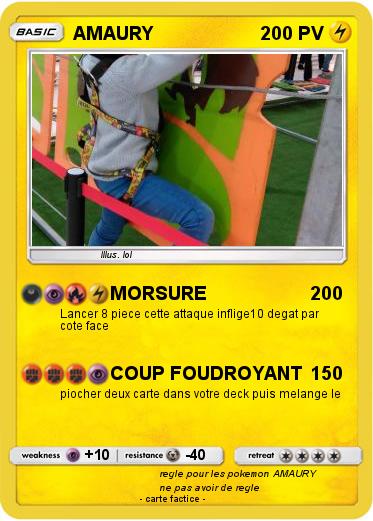 Pokemon AMAURY