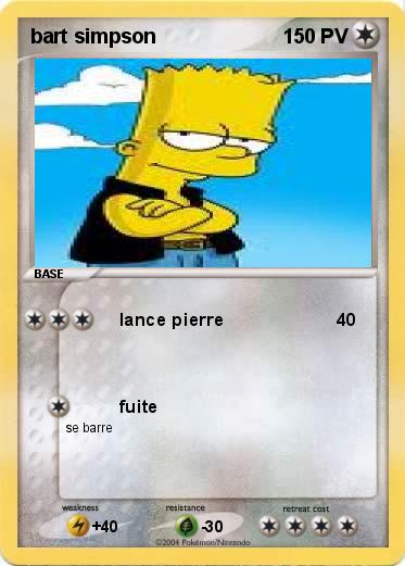 Pokemon bart simpson