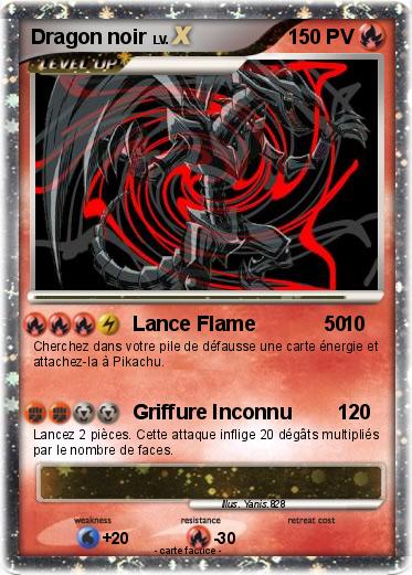 Pokemon Dragon noir