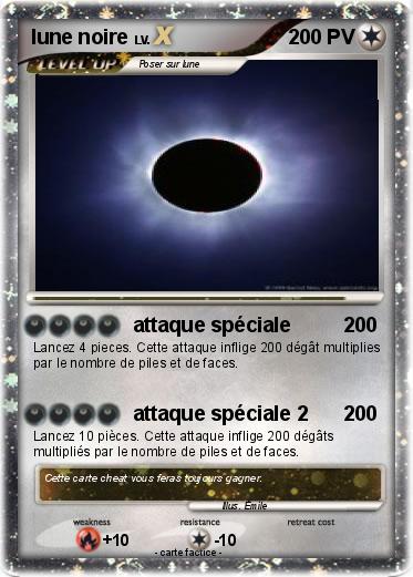 Pokemon lune noire
