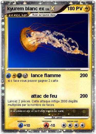 Pokemon kyurem blanc ex