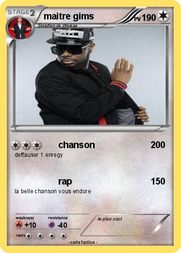 Pokemon maitre gims