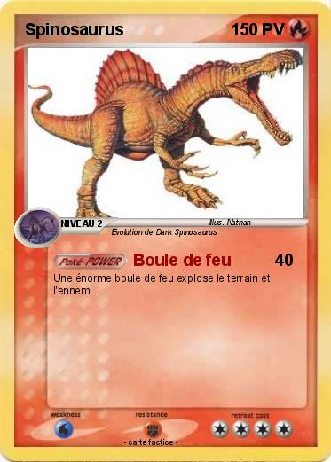 Pokemon Spinosaurus