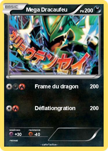 Pokemon Mega Dracaufeu