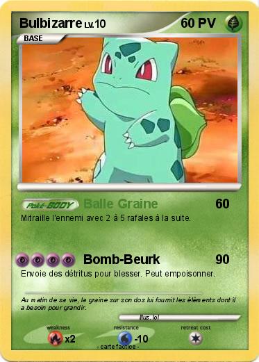 Pokemon Bulbizarre