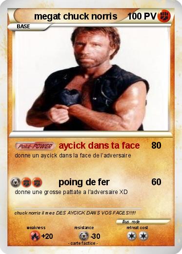 Pokemon megat chuck norris