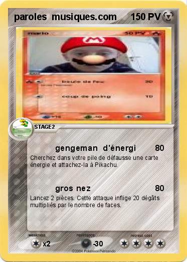 Pokemon paroles  musiques.com