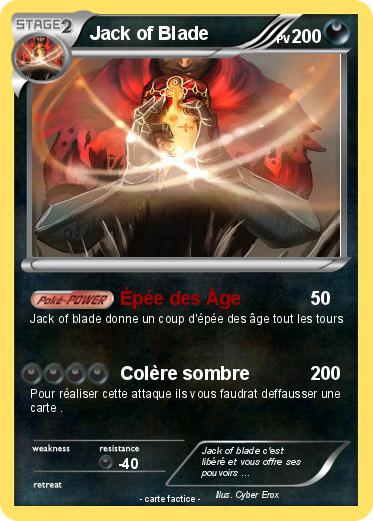 Pokemon Jack of Blade