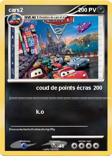 Pokemon cars2