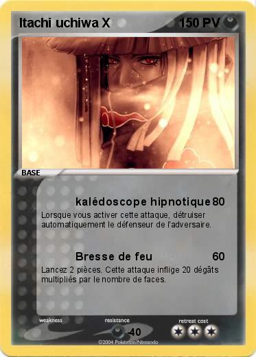 Pokemon Itachi uchiwa X
