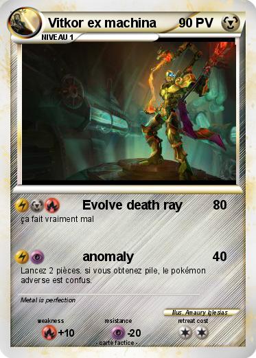Pokemon Vitkor ex machina