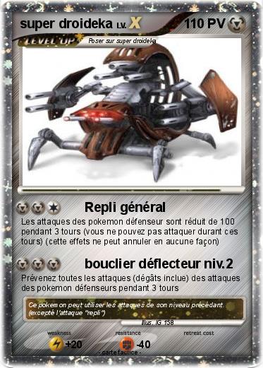 Pokemon super droideka