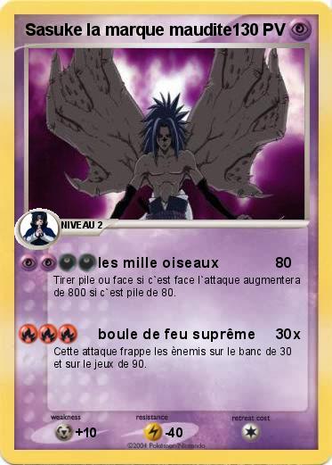 Pokemon Sasuke la marque maudite 