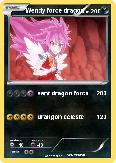 Pokemon Wendy force dragon