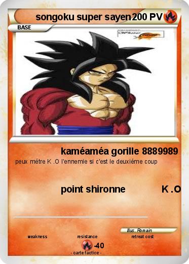 Pokemon songoku super sayen