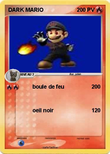 Pokemon DARK MARIO
