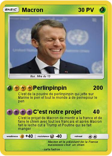 Pokemon Macron
