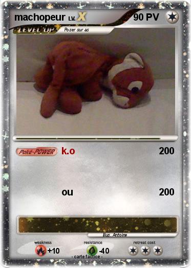 Pokemon machopeur