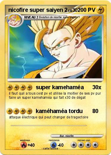 Pokemon nicofire super saiyen 2