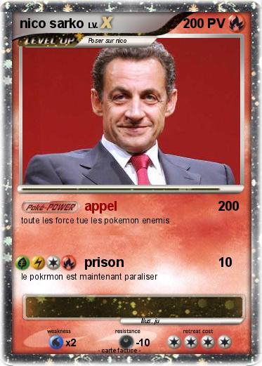 Pokemon nico sarko