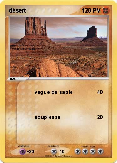 Pokemon désert