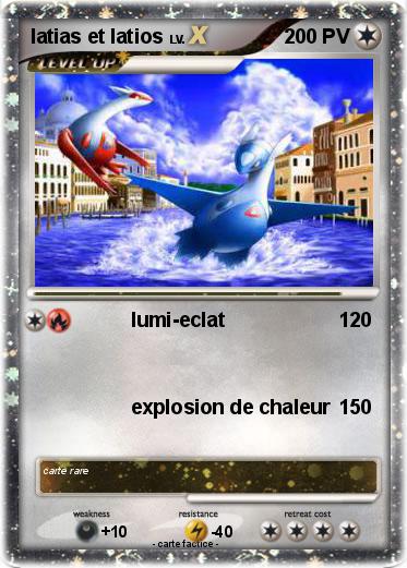 Pokemon latias et latios