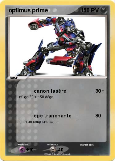 Pokemon optimus prime