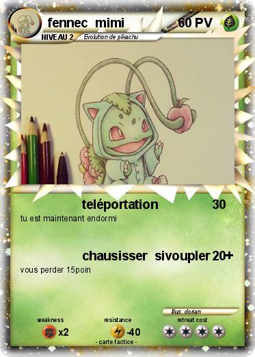 Pokemon fennec  mimi
