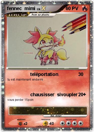 Pokemon fennec  mimi
