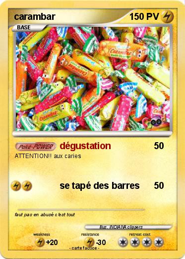 Pokemon carambar
