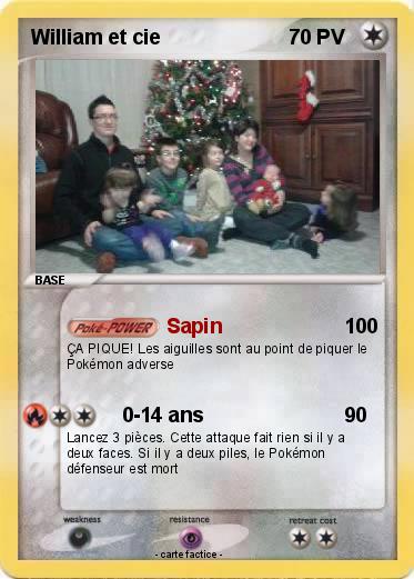 Pokemon William et cie