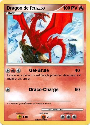 Pokemon Dragon de feu