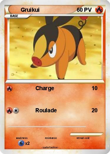 Pokemon Gruikui