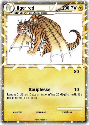 Pokemon tiger red