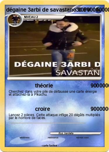 Pokemon dégaine 3arbi de savastano 00000000000