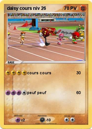 Pokemon daisy cours niv 26