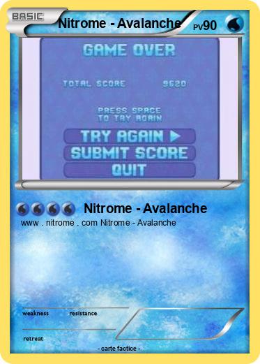 Pokemon Nitrome - Avalanche
