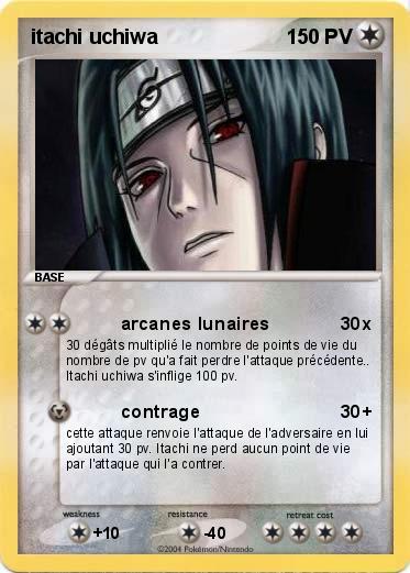Pokemon itachi uchiwa
