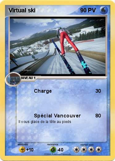 Pokemon Virtual ski