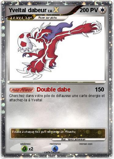 Pokemon Yveltal dabeur
