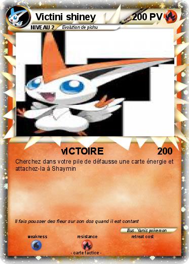Pokemon Victini shiney