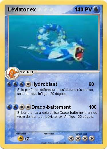 Pokemon Léviator ex