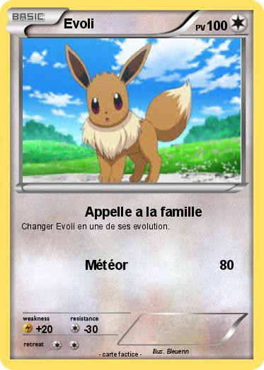 Pokemon Evoli