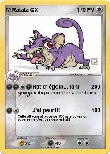 Pokemon M Ratata GX