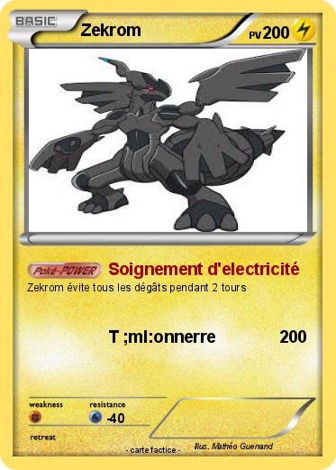 Pokemon Zekrom
