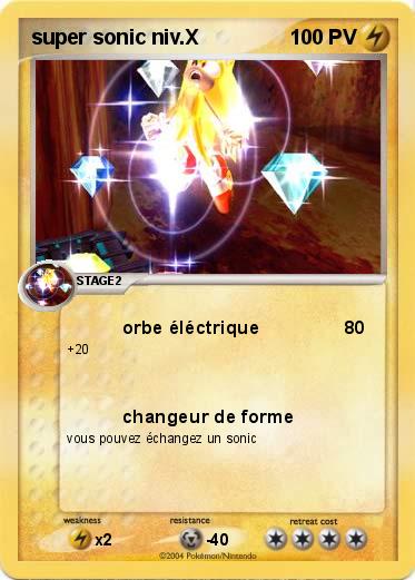 Pokemon super sonic niv.X