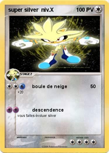 Pokemon super silver  niv.X